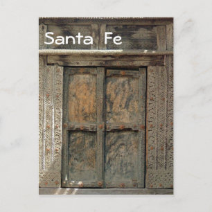 Postal Puerta de madera