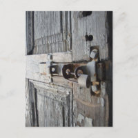 Puerta de madera antigua