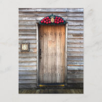Puerta de madera elegante Fruta St Augustine Flori