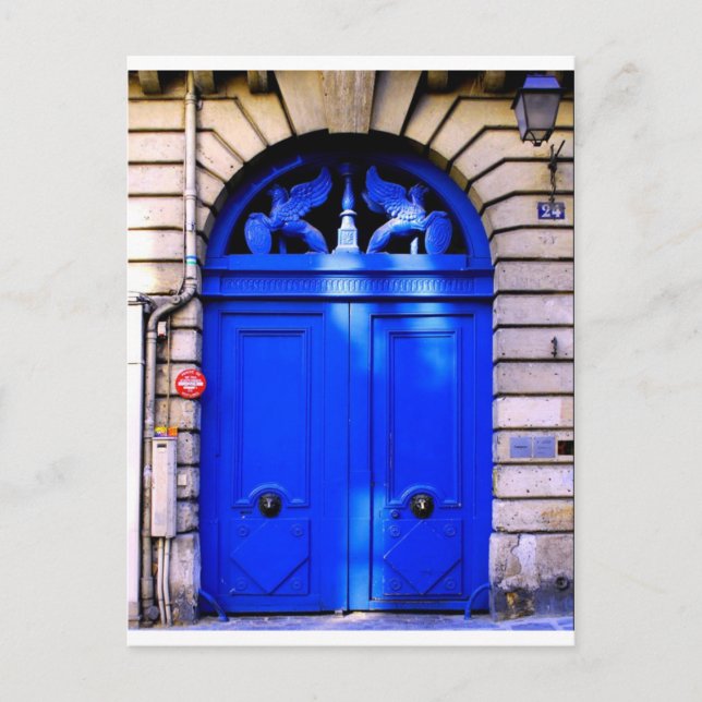 Postal Puerta de París (Anverso)