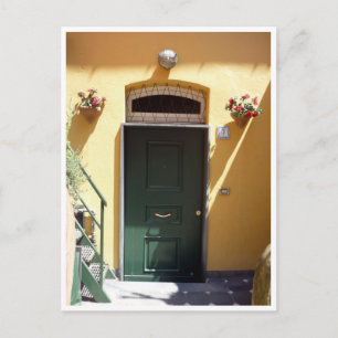 Postal puerta de portofino