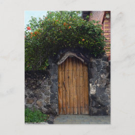 Postal Puerta de Puerto Ayora, islas de las Islas