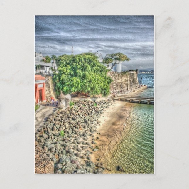 Postal Puerta de San Juan (Vieja puerta de entrada del Vi (Anverso)