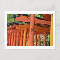 Puerta de Torii, santuario de Nezu: Tokio