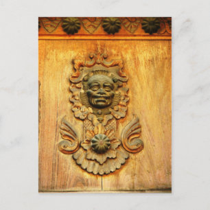 Postal Puerta de transporte, Antigua, Guatemala