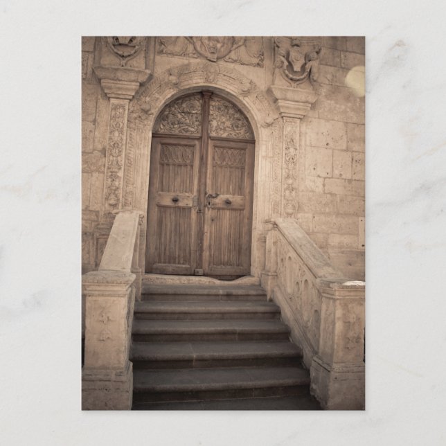 Postal Puerta del cielo (Anverso)