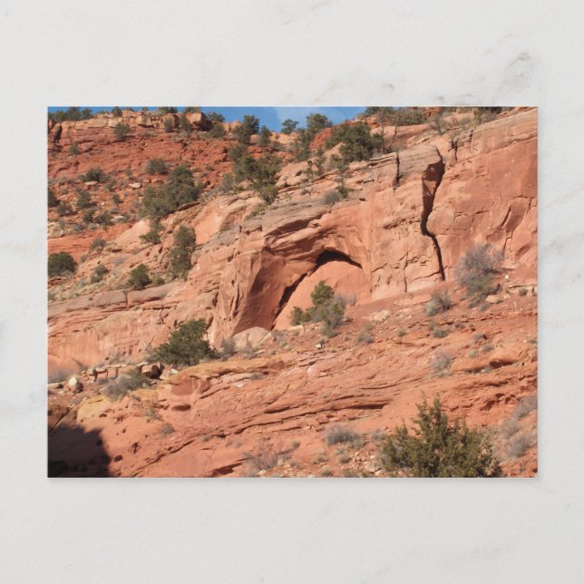 Postal Puerta del dragón, Kanab, Utah (Anverso)