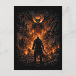 Postal Puerta del Infierno