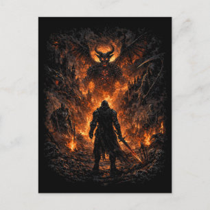 Postal Puerta del Infierno