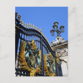 Postal Puerta del Palacio de Buckingham, London UK Postca