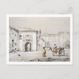 Postal Puerta del Vino (Puerta del Vino), desde 'Esbozos