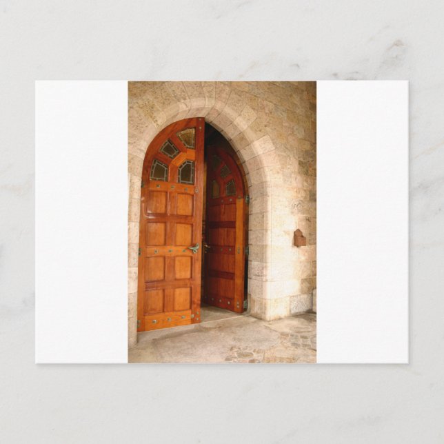 Postal Puerta doble (Anverso)