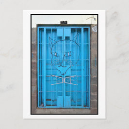 Postal Puerta El Gato Negro, Cusco, Perú