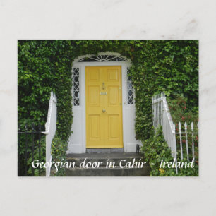 Postal Puerta georgiana en Cahir - Irlanda