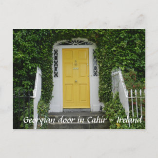 Postal Puerta georgiana en Cahir - Irlanda