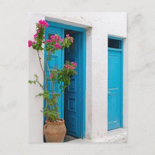 Postal Puerta Griega Bougainvillea Rústica