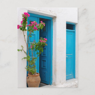 Postal Puerta Griega Bougainvillea Rústica