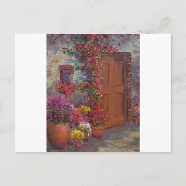 Postal Puerta Italiana (Anverso)