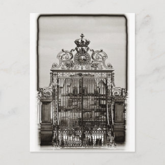 Postal Puerta Ornate, Château Versailles
