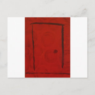 Postal Puerta Roja por S. B. Eazle
