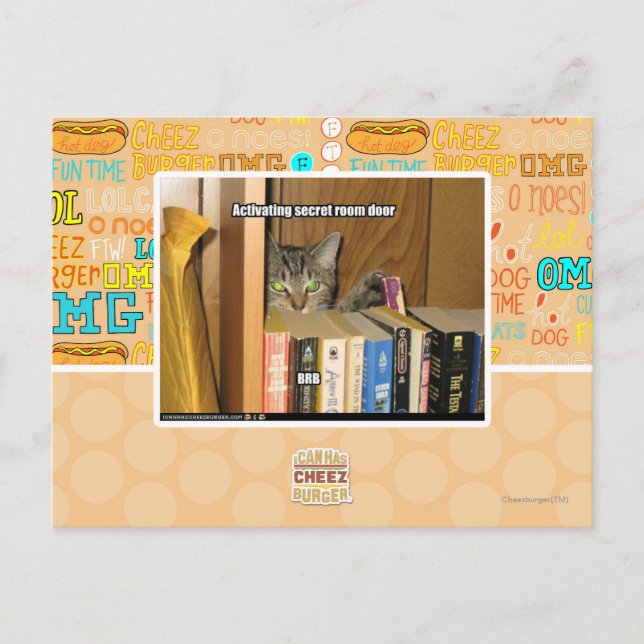 Postal Puerta secreta del sitio que activa (Anverso)