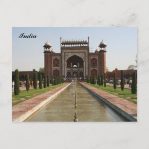 Postal puerta taj