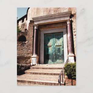 Postal Puerta verde