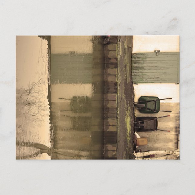 Postal Puerta y flechas (Anverso)