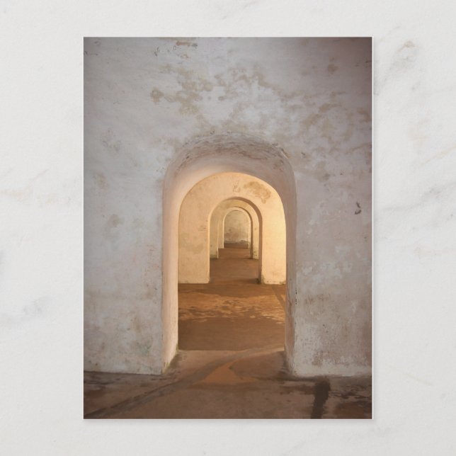 Postal Puertas de El Morro (Anverso)