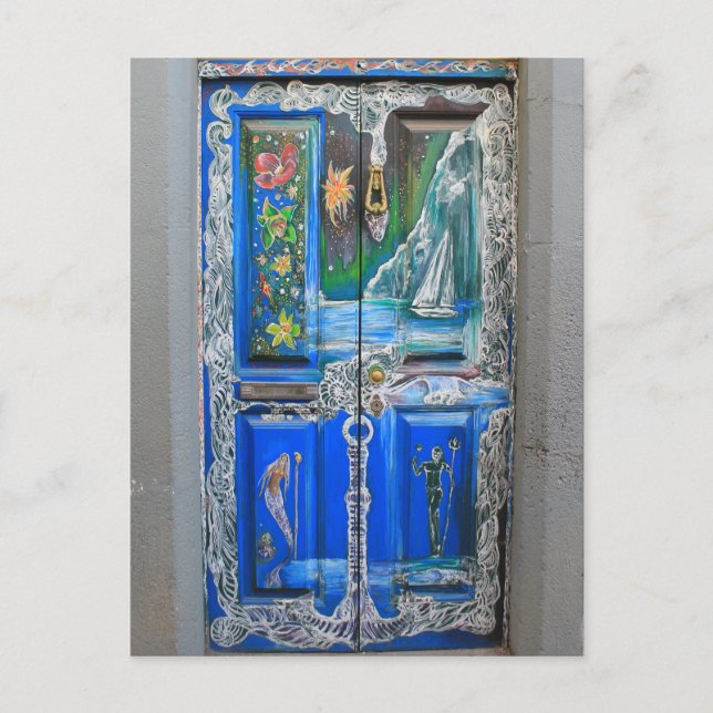 Postal - Puertas de Madeira (Anverso)