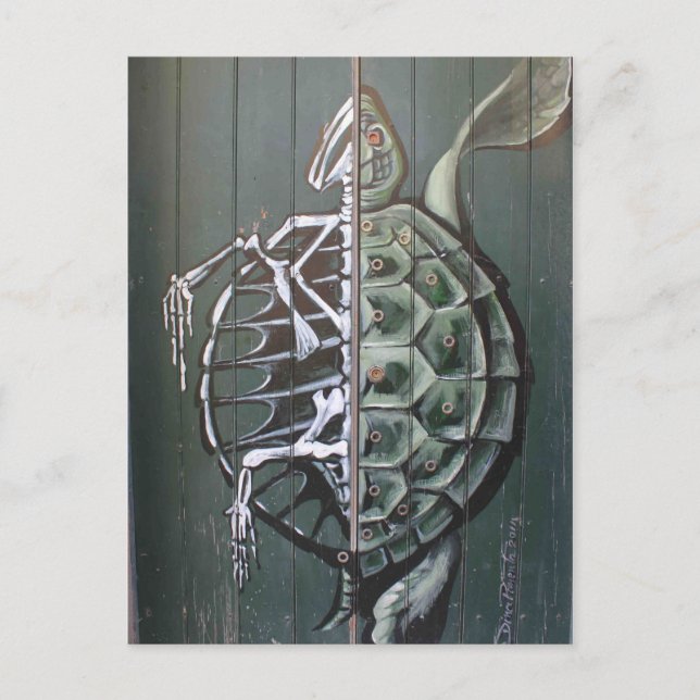 Postal - Puertas de Madeira (Anverso)