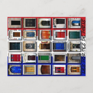 Postal Puertas de París