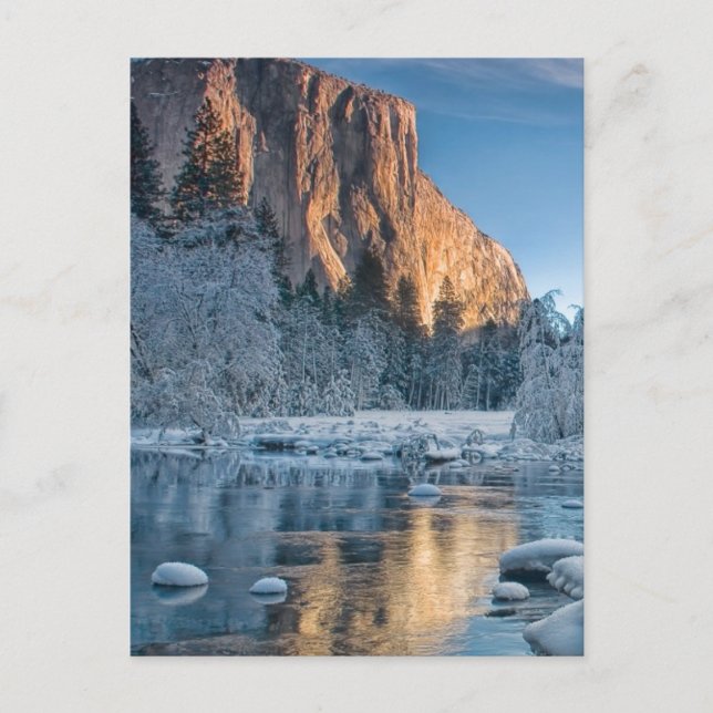 Postal Puertas de Yosemite (Anverso)