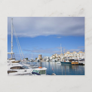 Postal Puerto Banús en España