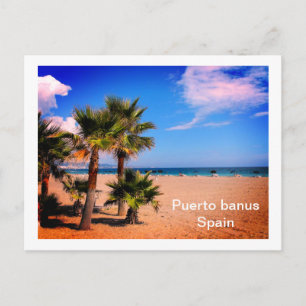 Postal Puerto Banús en España