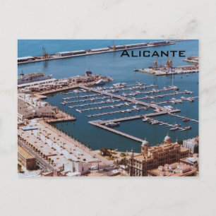 Postal Puerto de Alicante