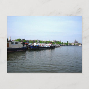 Postal Puerto de Amsterdam - Postcard