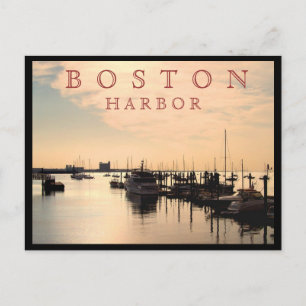 Postal Puerto de Boston