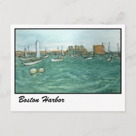 Postal Puerto de Boston