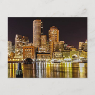 Postal Puerto de Boston