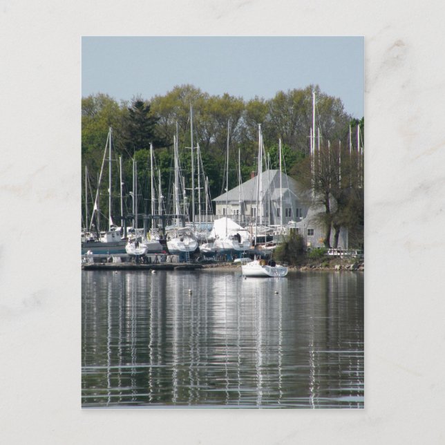 Postal Puerto de Bristol (Anverso)