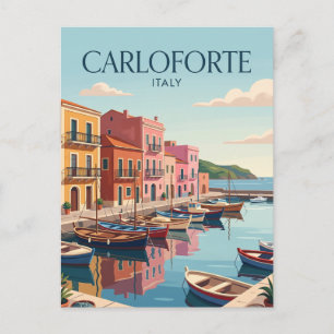 Postal Puerto de Carloforte Italia