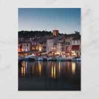Puerto de Cassis de noche