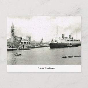 Postal Puerto de Cherbourg