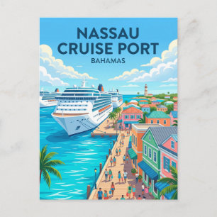 Postal Puerto de Cruceros Nassau Bahamas