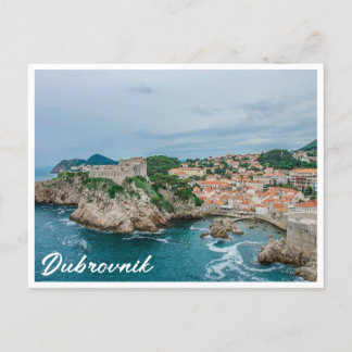 Postal Puerto de Dubrovnik y centro de la ciudad