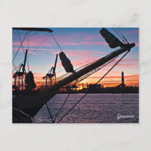 Postal Puerto de Génova