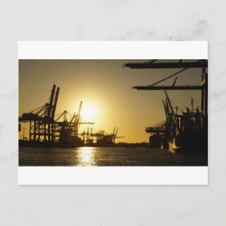 Postal puerto de hamburg