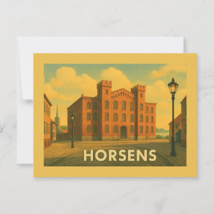 Postal Puerto de Horsens, Dinamarca