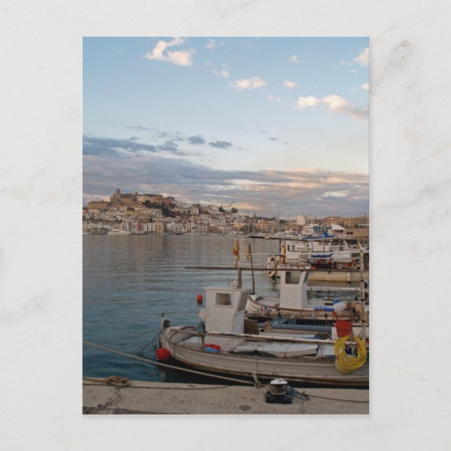 Postal Puerto de Ibiza (Anverso)